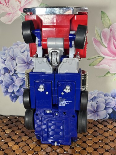 Transformers G1 Optimus Prime 12 pouces lumières de conversion Jada Toys sans télécommande RC - Photo 5/6