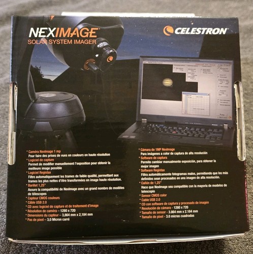 Celestron Neximage Model #93709 Solar System Imager Open Box Sealed Product - Picture 3 of 8
