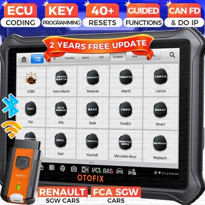 OTOFIX D1 Auto Bidirectional OBD2 Scanner Full System Diagnostic Tool Key Coding