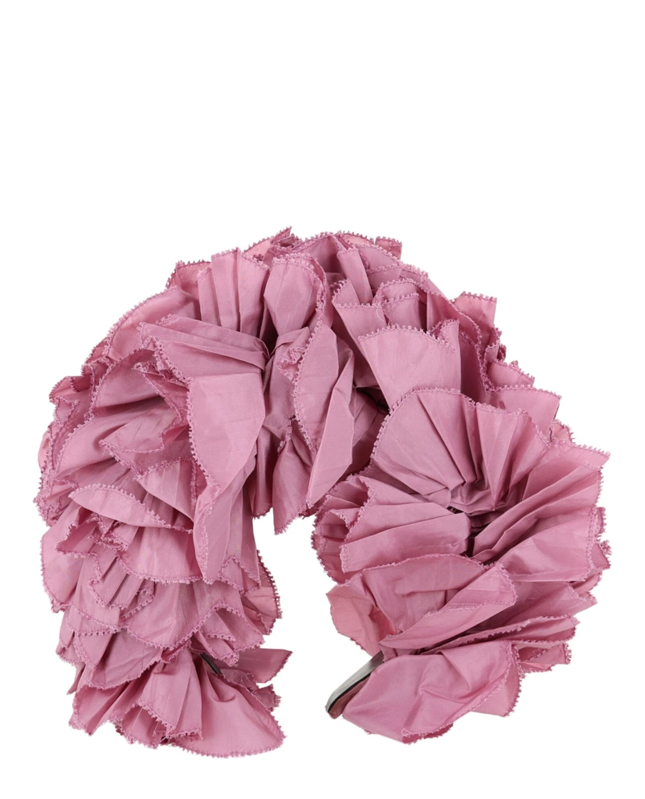 Bandeau femme Gucci en soie à volants