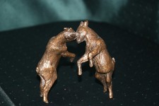 KURT ARENTZ Bronze " SPIELENDE B&Ouml;CKCHEN "