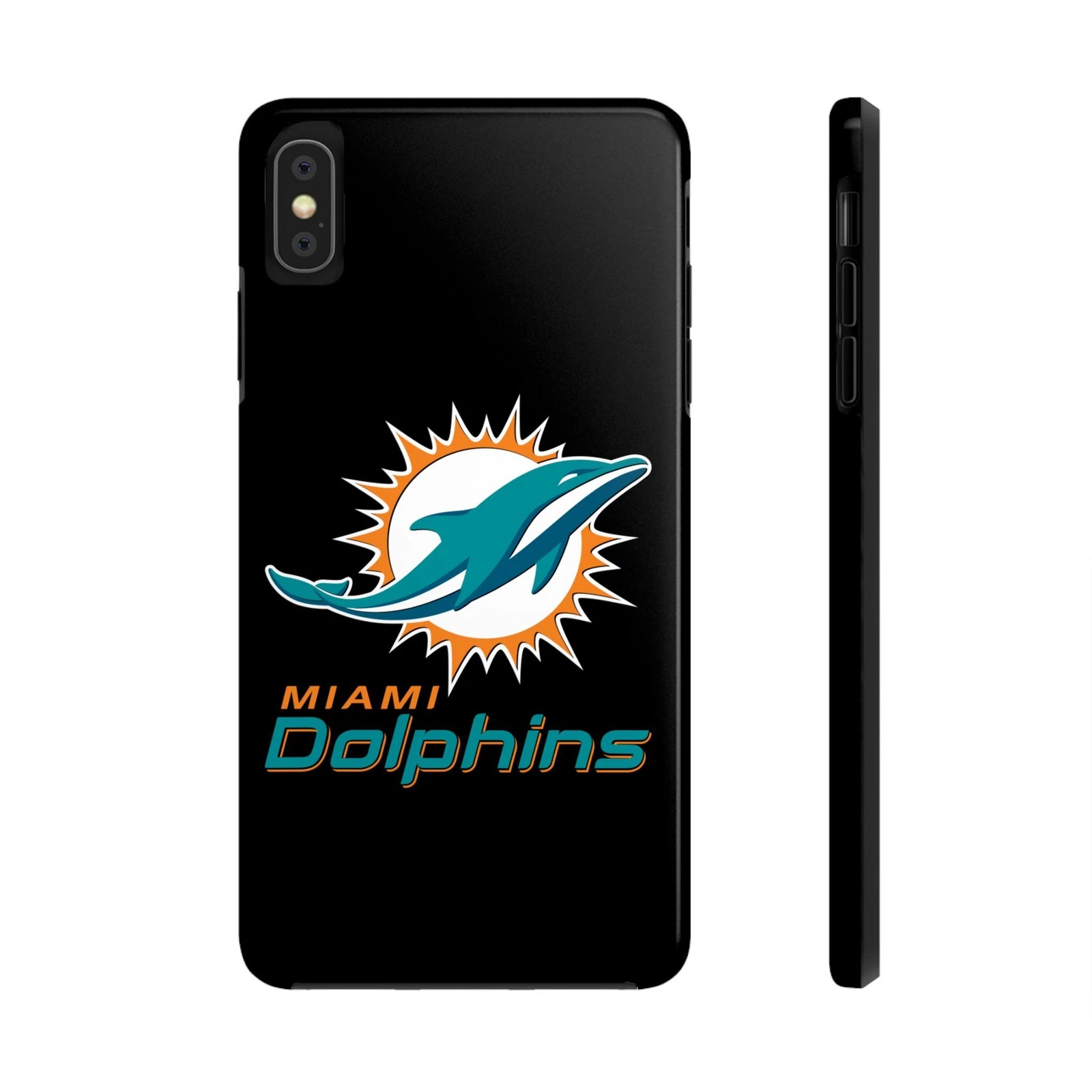 Miami Dolphins Tough Phone Case for iPhone