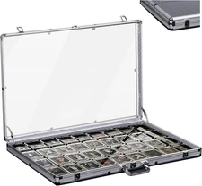 Card Display Case Aluminium for Card Vendor, Use for Card Show/Conventions, for 