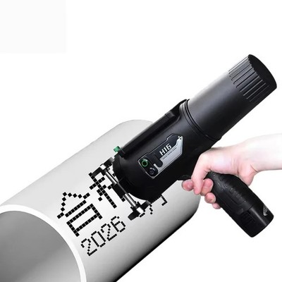 60mm Large Character Handheld DOD Inkjet Coder 16 Dots for Steel Cement Carton