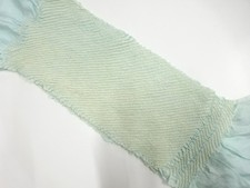 7818542: JAPANESE KIMONO / OBIAGE / SILK / SHIBORI