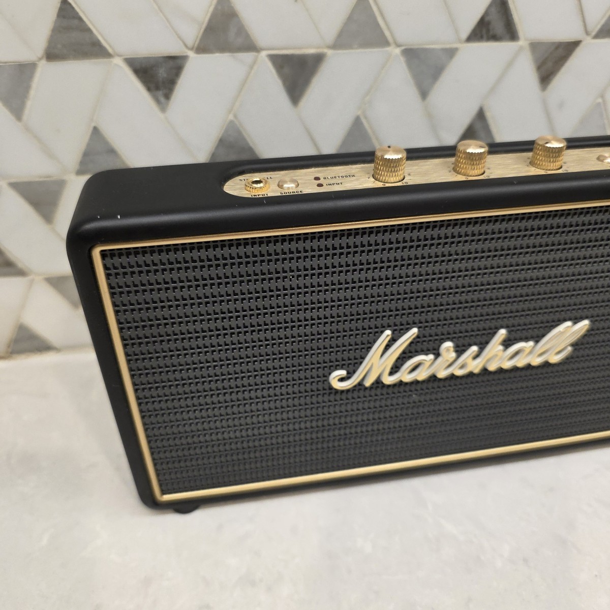 Marshall Stockwell 25W Portable Bluetooth Speaker - Black for sale