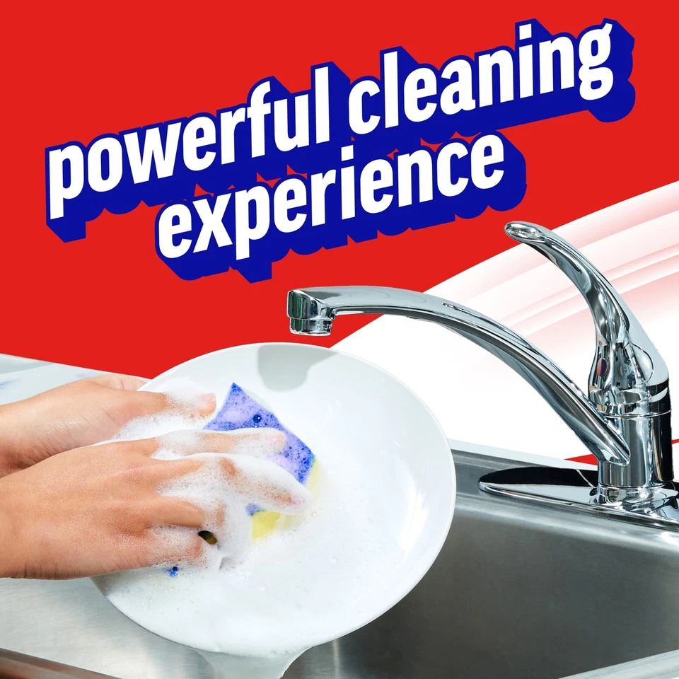 3 pack Triple Action Dishwashing Liquid Dish Soap, Orange Scent, 145 Fluid Ounce - Image 4 of 4