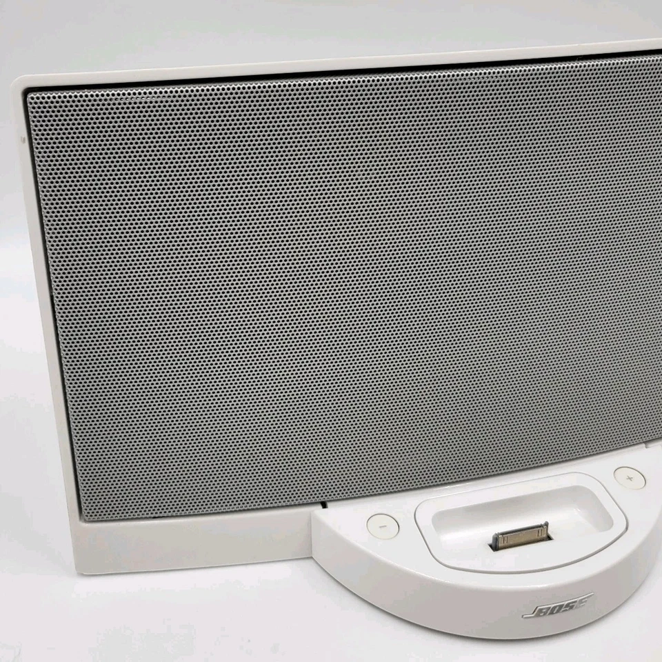 Sistema de música digital Bose SoundDock con cable de alimentación adaptador Bluetooth remoto FUNCIONA Foto 3 de 4