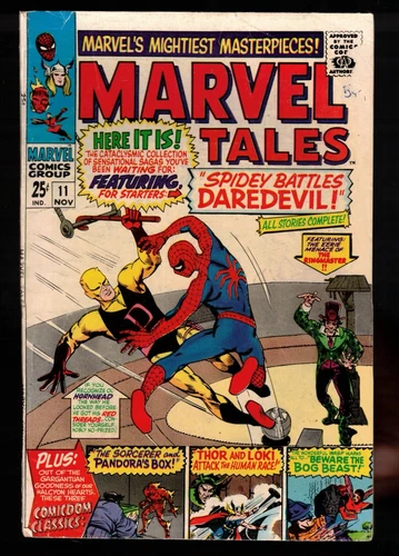 Marvel Tales #11 Giant (rep Amazing Spider-Man 16) Thor, Torch, Wasp  1967  G/VG