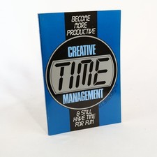 Creative Time Management J.L. Barkas 1984 Business Productivity Self Help