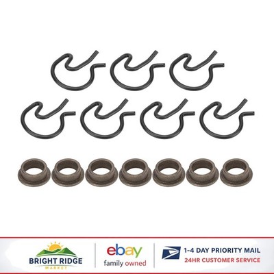 Durable Steel Shifter Bushings with Spring Clips for Manual Transmissions