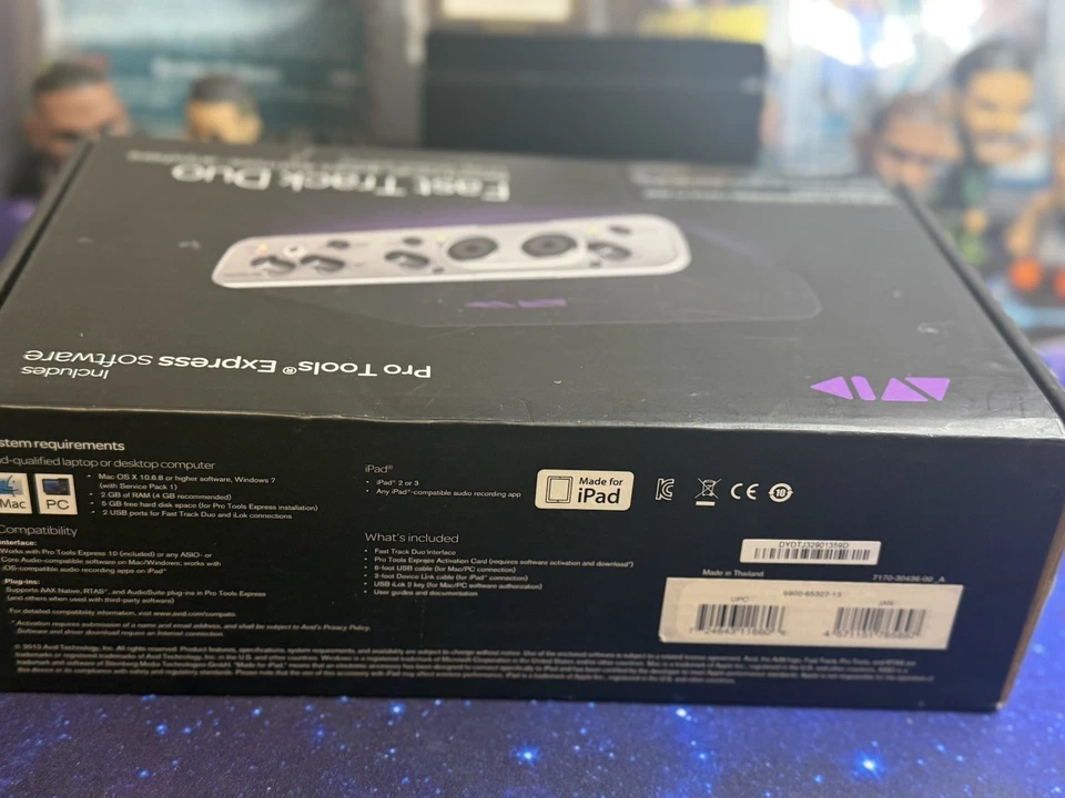 M-Audio Fast Track Pro USB Audio/Midi Interface Protools (Sealed New) - Image 4 of 4