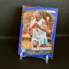 Teresa Edwards #126 Blue Velocity - Lynx - 2025 Panini Prizm WNBA Prerelease