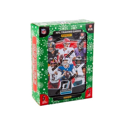 2025 Panini Donruss Football Factory Sealed Holiday Tin Box