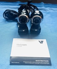 V7 Vantage Webcam 300 Web Cam (Lot of 2). PLUS START GUIDE