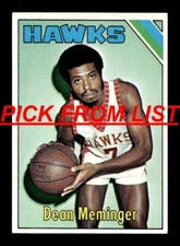 1975-76 Topps Basketball 7-330 EX/EX-MT Pick From List All PICTURED k5 k1