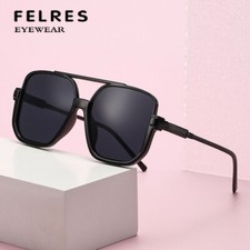 Unisex Square Personality Sunglasses Fashion Traveling Party Shade Glasses UV400