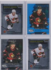 2020-21 TIM STUTZLE ROOKIE 4 CARD LOT!!!  2XOPC PLATINUM, 1XMETAL, 1XMETAL BLUE!