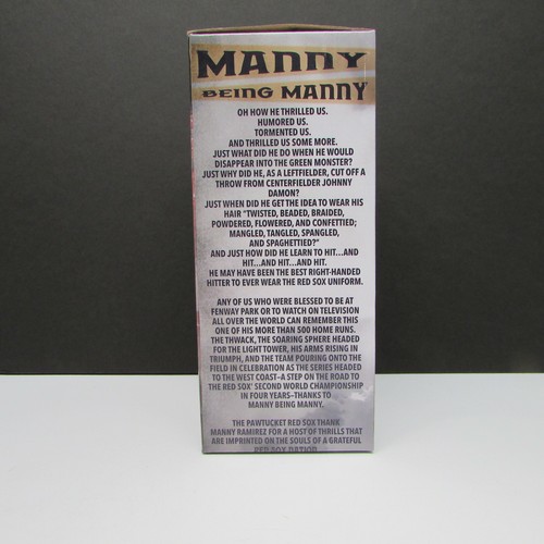 Manny Ramirez 2020 Boston Red Sox Bobblehead Pawtucket McCoy Stadium PawSox - Picture 9 of 9