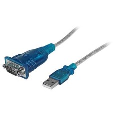 StarTech ICUSB232V2 1 Port USB to RS232 DB9 Serial Adapter Cable - M/M
