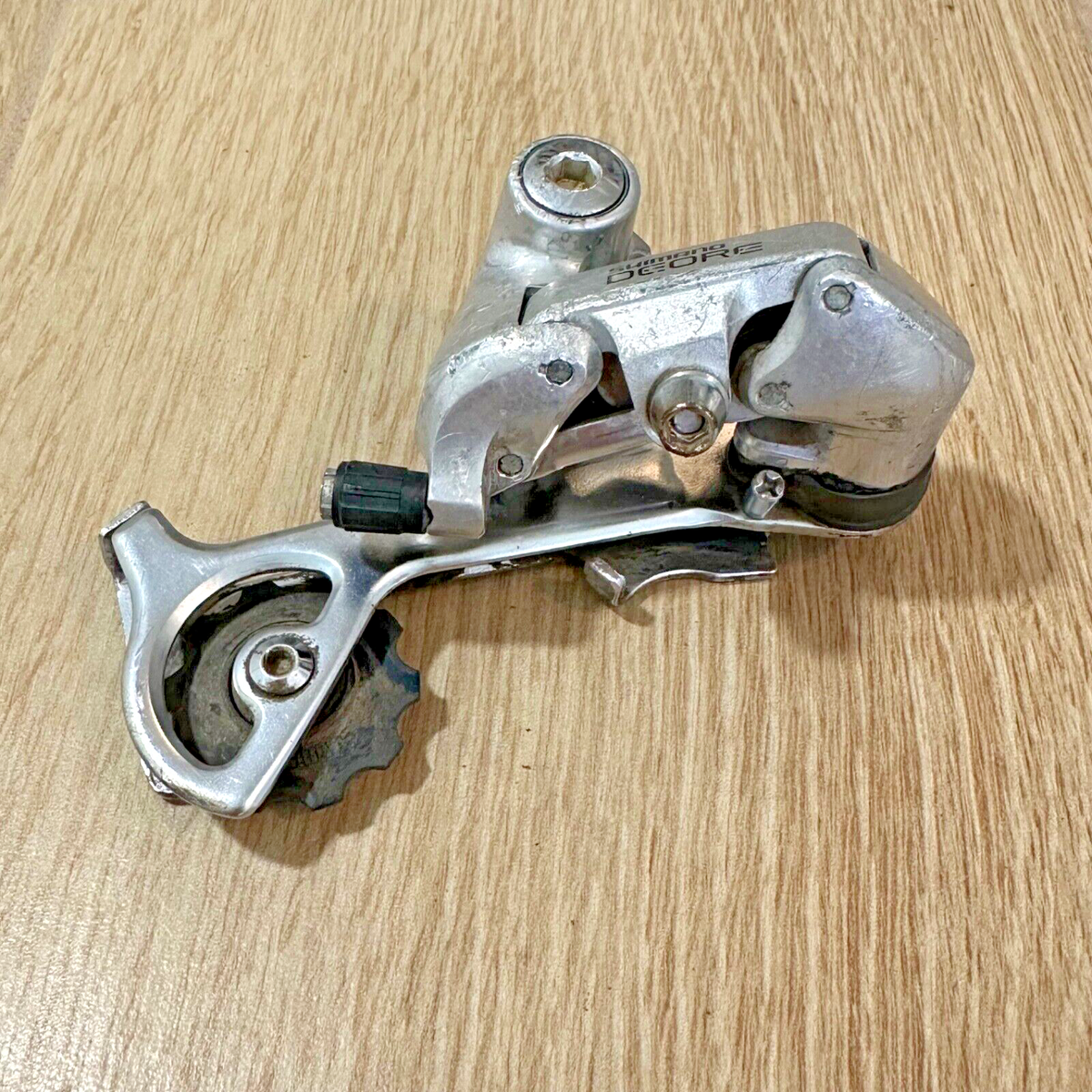 Dérailleur Arrière Vintage Shimano Deore RD-MT60 8 Vitesses Longue Cage - Occasion Pour VTT, Gravel