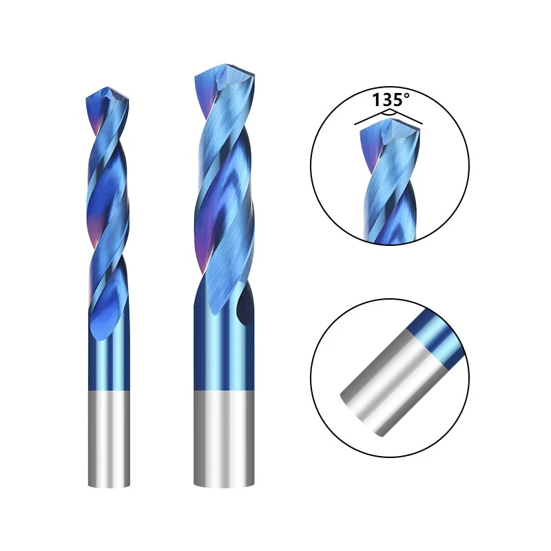 VHM Spiralbohrer 1,5mm 4mm 5mm Metallbohrer Vollhartmetall Bohrer Profibohrer - Bild 2 von 4