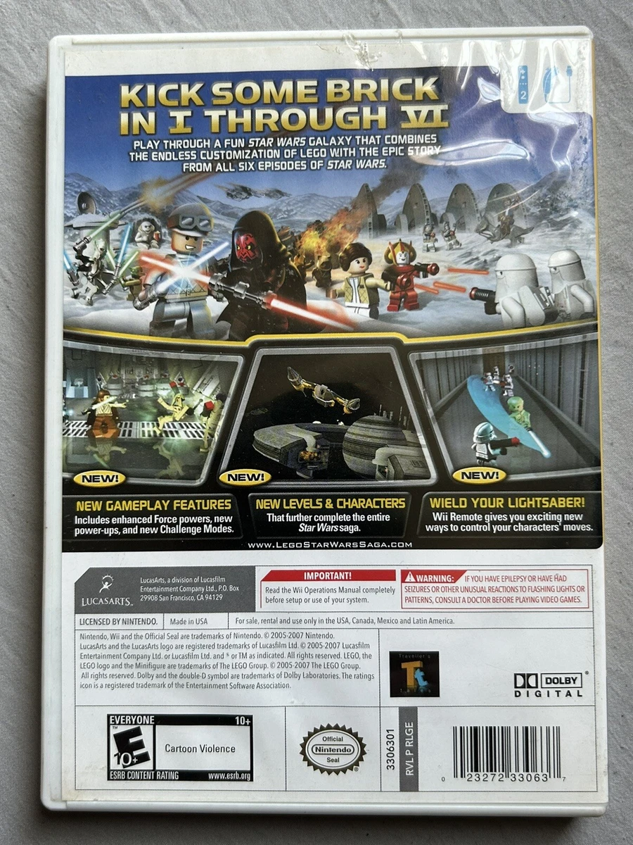 Lego star wars store ps2 complete saga
