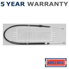 Borg & Beck Rear Left Centre Hand Brake Cable Fits Vauxhall Corsa 2000-2007