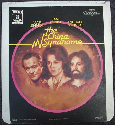 THE CHINA SYNDROME LASERDISC CED VIDEODISC 42030 PAL UK Jack Lemmon Jane Fonda - 第 1/1 張圖片