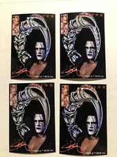 4 Vintage 1998 WCW NWO Sting Pro Wrestling Vending Machine Sticker WWF AEW