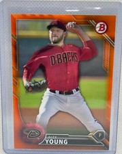 ALEX YOUNG 2018 TOPPS BOWMAN ORANGE PROSPECT #D 09/25