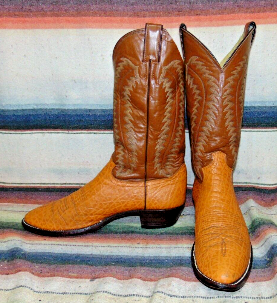 Palomino Peanut Brittle Antelope Cowboy Boots in Men\'s Size 11D Dj1043 | Mad Dog Peanut Brittle Goat Hp – Don Juan Boots main image 3