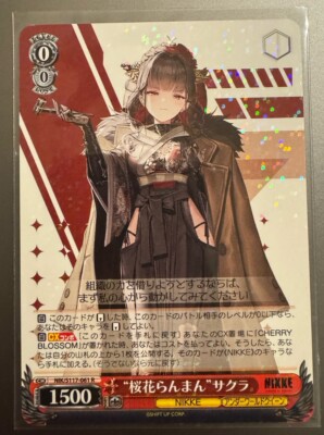 Weiss Schwarz Goddess NIKKE - ''Resplendent Cherry Blossom'' Sakura/ NIK/S117R