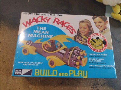 Mpc Wacky Racers MPC Wacky Races The Mean Machine Snap Plastic Model Kit MPC935 1/25 ...