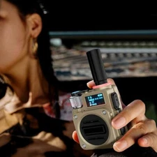 G6 Walkie Talkie Handheld Transceiver 5000KM Wearable Two Way Radio For Camping