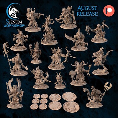 the Lions of the Kush by Signum Workshop | D&D | DnD | Print on Demand