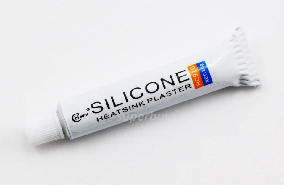Thermal Silicone Conductive Adhesive Glue Bond Bind Paste Tube Heatsink Plaster - image 3 of 3