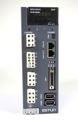 ESTUN ED3M-0808AEA Servodrive | AC Input 3Ph 200-230V 6,3A |Output 3PH 0-200V