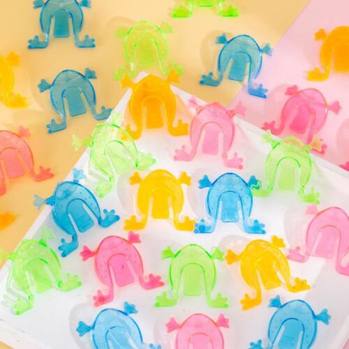Parent-child interaction Jumping Frog Mini Jumping Frog Plastic Bouncing T D4P6 - Picture 9 of 12
