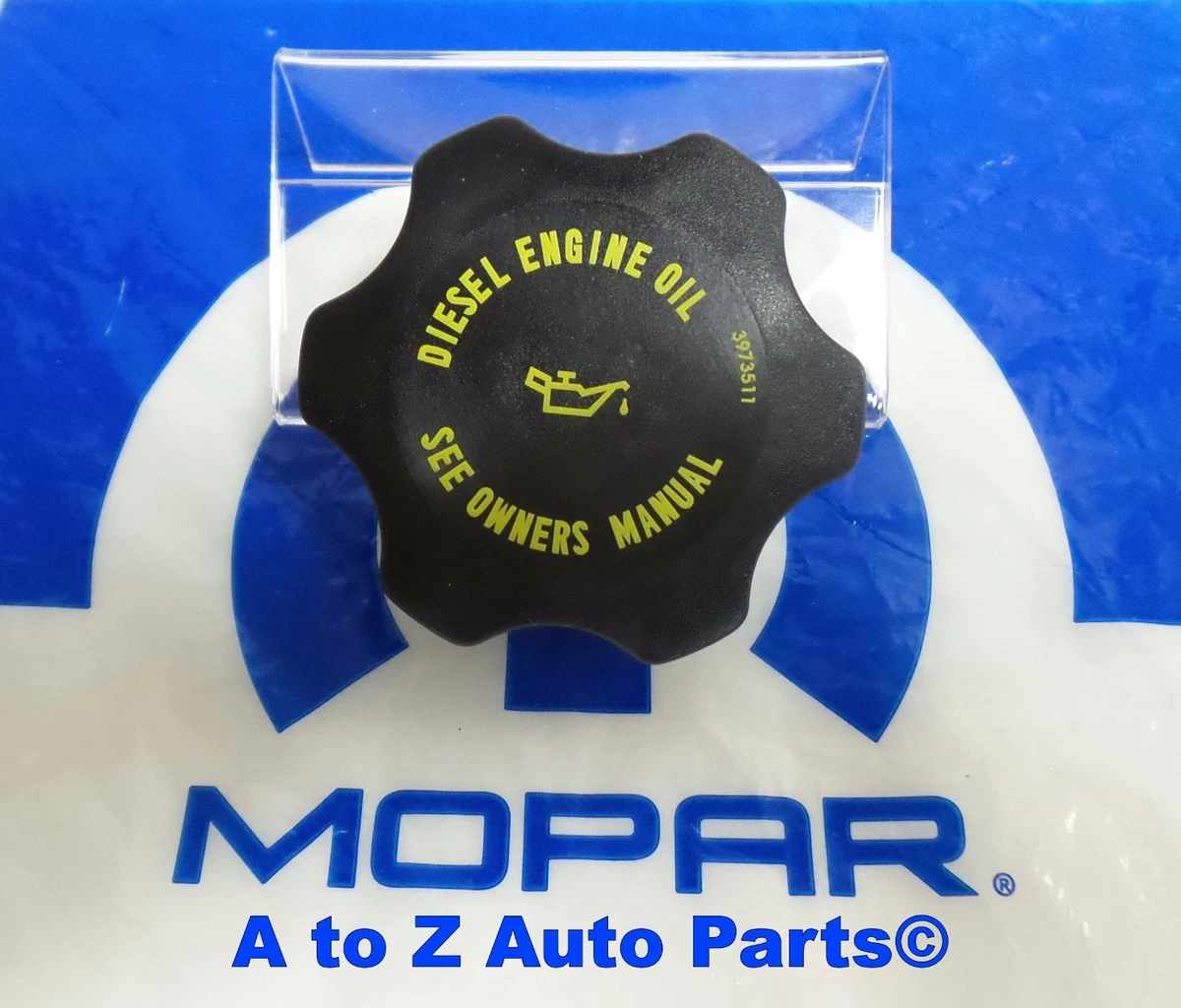 Tapón De Llenado De Aceite Cromado Con Emblema, Para Ford 7.3L Power Stroke Turbo Diesel, Rosca Directa