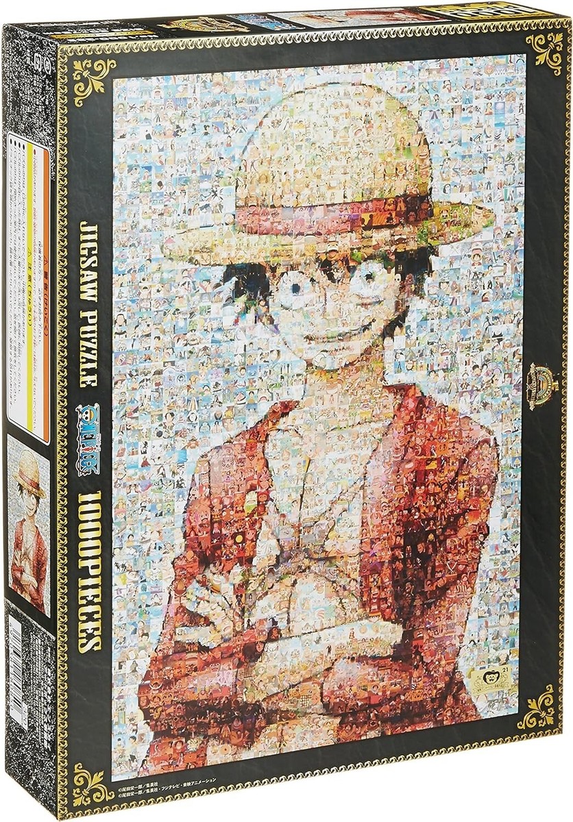 Anime Puzzle One Piece Mosaic Art 1st Anniversary 1000 Pieces for
