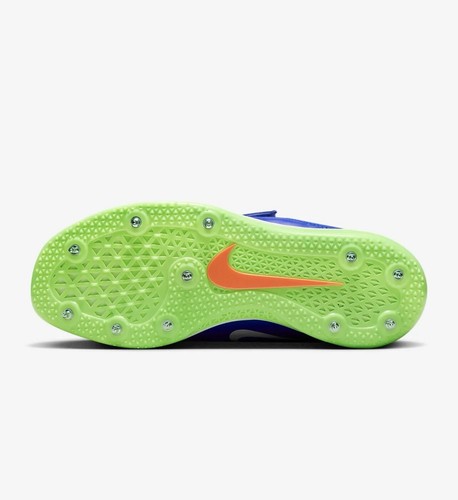 Size 5 Men Nike High Jump Elite Track & Field Racer Jumping Spikes 806561-400 - Picture 7 of 7