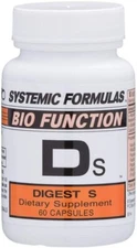 Systemic Formulas Bio Function DS-Digest S #18 Digestive Health Support 60 ct