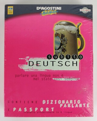 SUBITO DEUTSCH - Spoken Dictionary - CD ROM - New Sealed