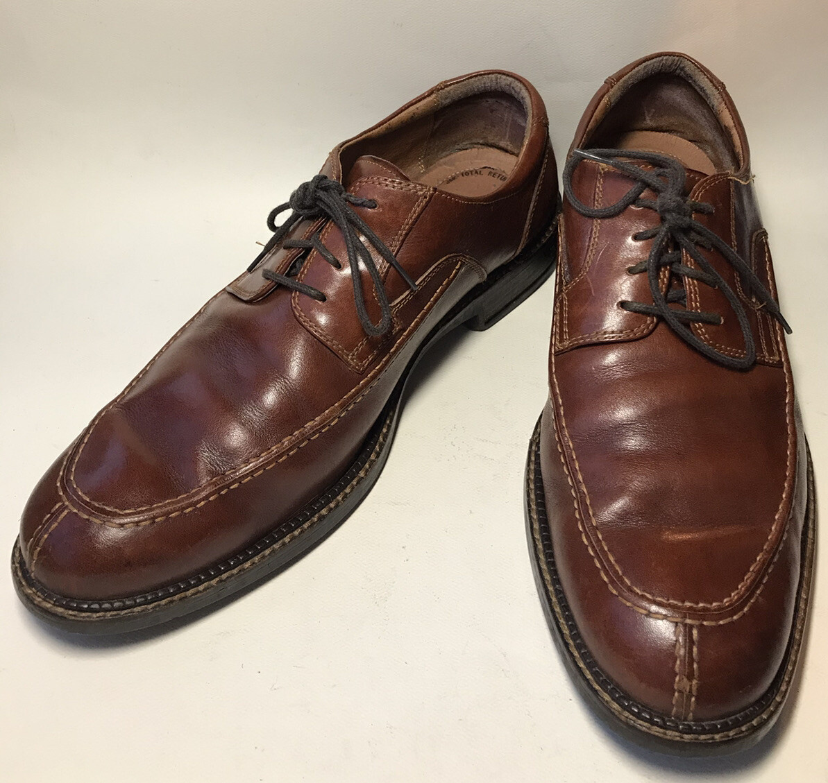 SAOLA Scarpe uomo Johnston & Murphy marroni taglia 10 M più usate