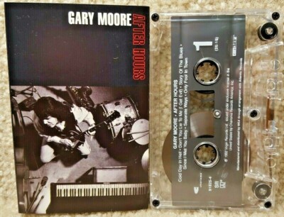 Vintage 1992 Cassette Tape Gary Moore After Hours Virgin Records