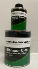 High Gloss Urethane Clear Coat Quart Kit 4:1 w/ Medium Activator 