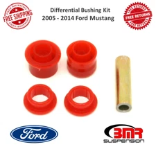 BMR Suspension Differential Bushing Kit Red Zinc-Coated For 05-14 Ford Mustang