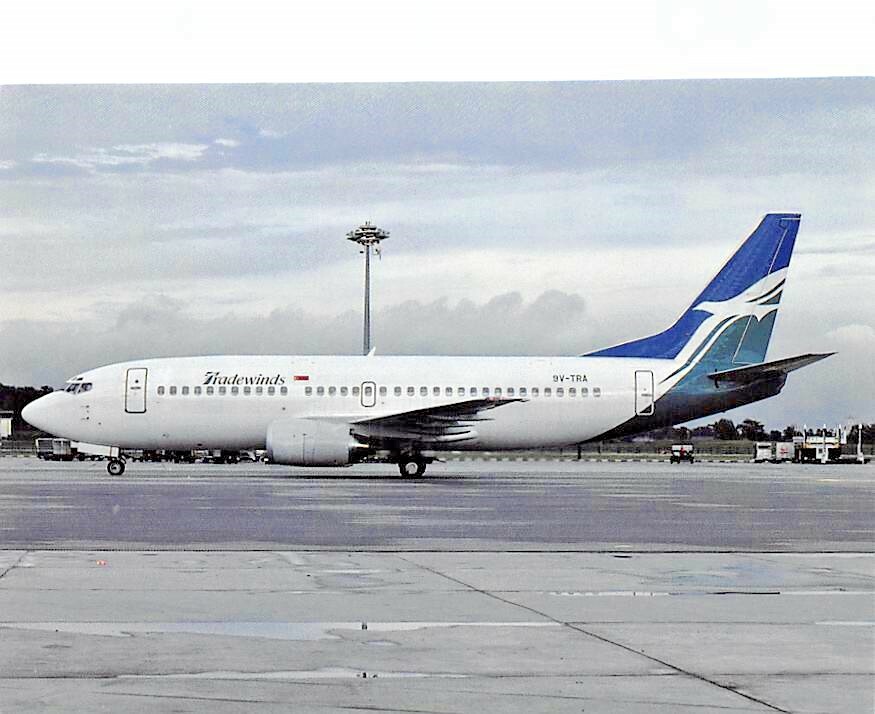 Airline Tradewinds Boeing 737-3YO 9V-TRA c/n 24679 1897