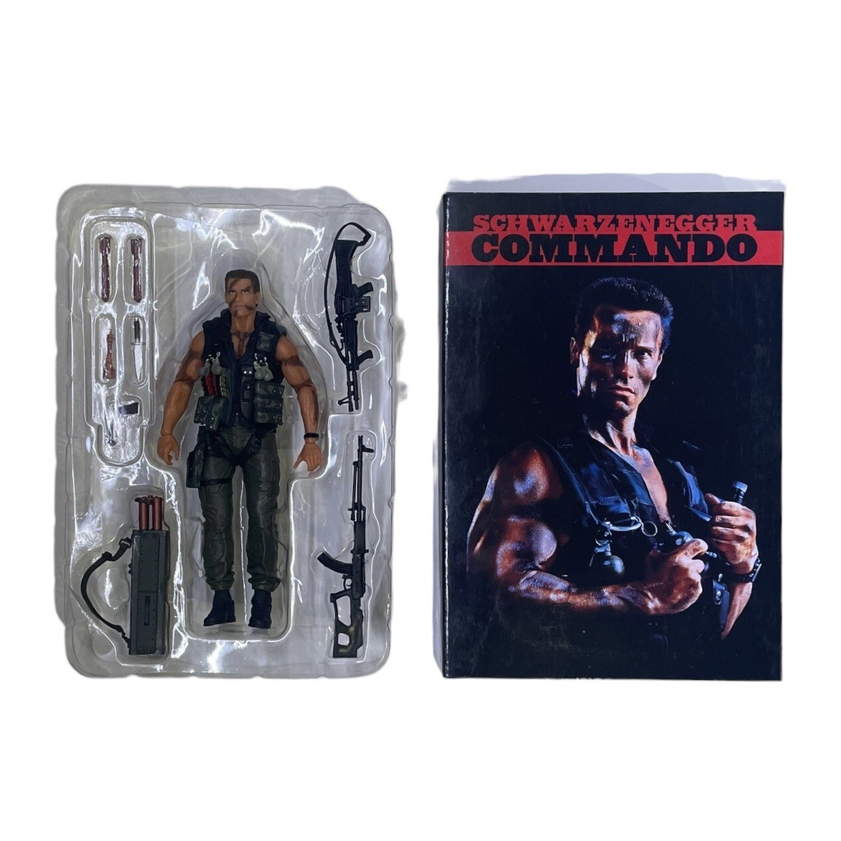 NECA Commando 30th Anniversary Ultimate John Matrix Action Figure